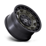17X8.5 Black Rhino Hard Alloys ATLAS OLIVE DRAB GREEN W/ BLACK LIP 6X135/6X139.7
