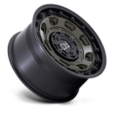 16X8 Black Rhino Hard Alloys ATLAS OLIVE DRAB GREEN W/ BLACK LIP BLANK