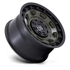 16X8 Black Rhino Hard Alloys ATLAS OLIVE DRAB GREEN W/ BLACK LIP 6X120/6X139.7