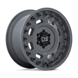 18" Black Rhino Hard Alloys AXLE BATTLESHIP GRAY 5X127