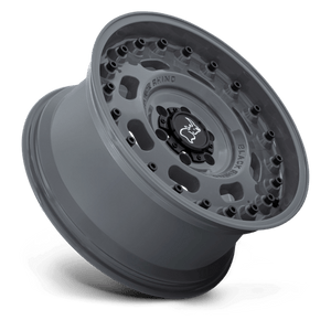 18" Black Rhino Hard Alloys AXLE BATTLESHIP GRAY 5X127
