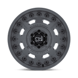 18X9.5 Black Rhino Hard Alloys AXLE BATTLESHIP GRAY 5X127