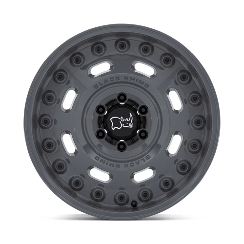 18" Black Rhino Hard Alloys AXLE BATTLESHIP GRAY 5X127