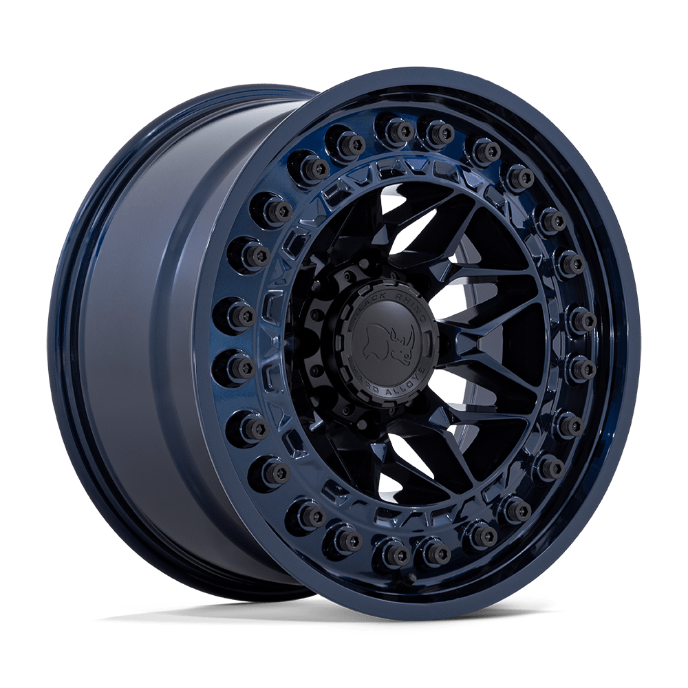 17X9 Black Rhino Hard Alloys ALPHA MIDNIGHT BLUE 5X127