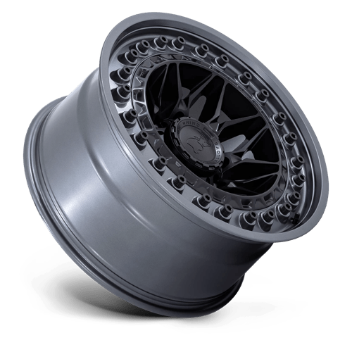 18X9 Black Rhino Hard Alloys ALPHA MATTE BLACK W/ GUNMETAL LIP 6X139.7