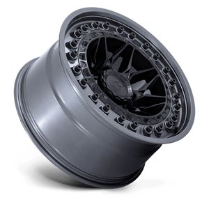 18X9 Black Rhino Hard Alloys ALPHA MATTE BLACK W/ GUNMETAL LIP 5X127