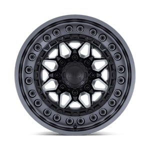 20X10 Black Rhino Hard Alloys ALPHA MATTE BLACK W/ GUNMETAL LIP 6X139.7