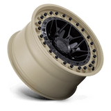 20X10 Black Rhino Hard Alloys ALPHA MATTE BLACK W/ SAND LIP 8X180