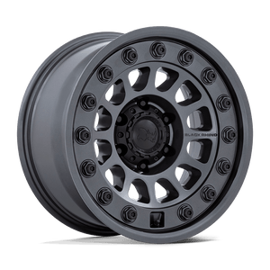 17X8 Black Rhino Hard Alloys BR012 OUTBACK MATTE GUNMETAL 6X130