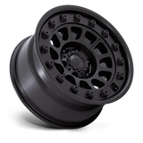 17X8 Black Rhino Hard Alloys BR012 OUTBACK MATTE BLACK 5X127
