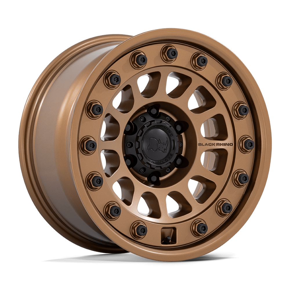 17X8 Black Rhino Hard Alloys BR012 OUTBACK MATTE BRONZE 5X127
