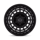 17X9 Black Rhino Hard Alloys BR014 SAHARA MATTE BLACK W/ GLOSS BLACK LIP 6X114.3