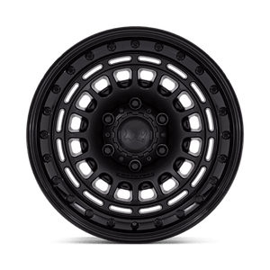 17X9 Black Rhino Hard Alloys BR014 SAHARA MATTE BLACK W/ GLOSS BLACK LIP 6X139.7