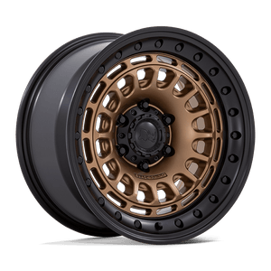 17X9 Black Rhino Hard Alloys BR014 SAHARA MATTE BRONZE W GLOSS BLACK LIP 5X127