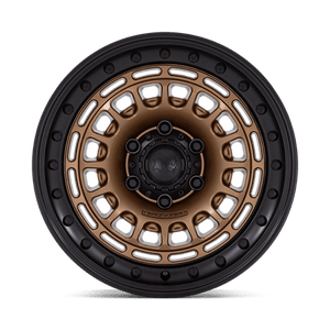17X9 Black Rhino Hard Alloys BR014 SAHARA MATTE BRONZE W GLOSS BLACK LIP 5X127