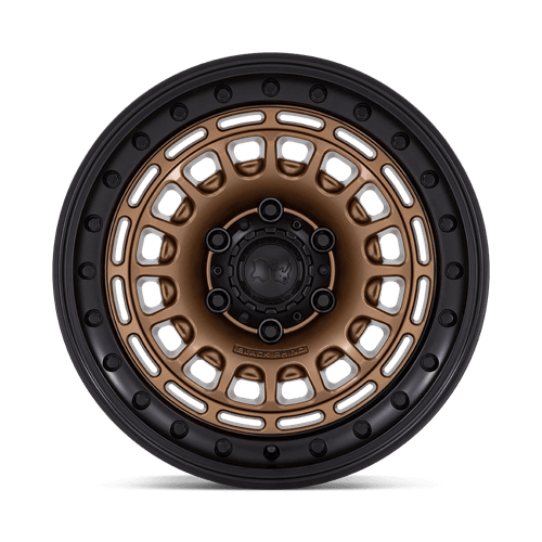 17X9 Black Rhino Hard Alloys BR014 SAHARA MATTE BRONZE W GLOSS BLACK LIP 6X139.7