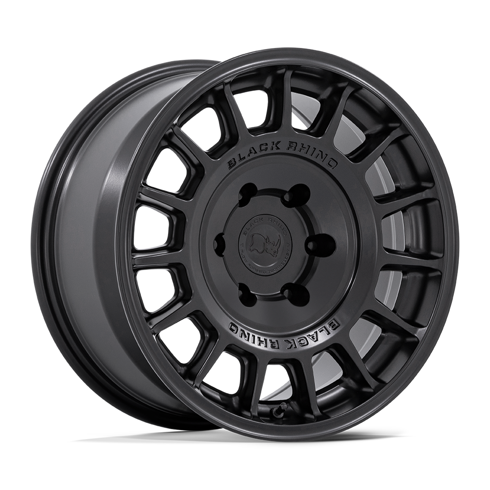17X8.5 Black Rhino Hard Alloys BR015 VOLL MATTE BLACK 6X139.7