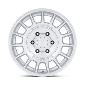 17X8.5 Black Rhino Hard Alloys BR015 VOLL HYPER SILVER 6X135