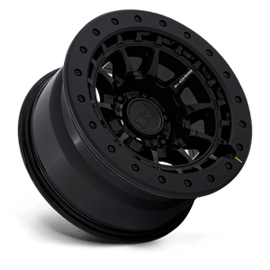 17X8.5 Black Rhino Hard Alloys BR016 TUSK GLOSS BLACK 6X135