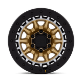 17X8.5 Black Rhino Hard Alloys BR016 TUSK MATTE GOLD W/ MACHINED RING 5X139.7