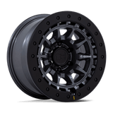 17X8.5 Black Rhino Hard Alloys BR016 TUSK MATTE GUNMETAL 5X127