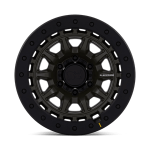17X8.5 Black Rhino Hard Alloys BR016 TUSK OLIVE DRAB GREEN 5X127