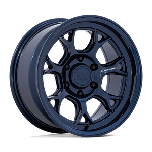 17X8.5 Black Rhino Hard Alloys BR017 ETOSHA GLOSS MIDNIGHT BLUE 6X135