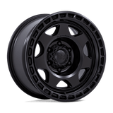 17X8.5 Black Rhino Hard Alloys BR018 VOYAGER MATTE BLACK 6X114.3