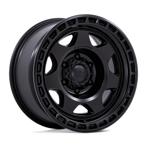 17X8.5 Black Rhino Hard Alloys BR018 VOYAGER MATTE BLACK 6X135
