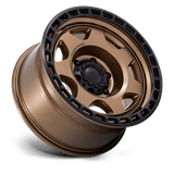 17X8.5 Black Rhino Hard Alloys BR018 VOYAGER MATTE BRONZE W/ M-BLACK LIP 6X135