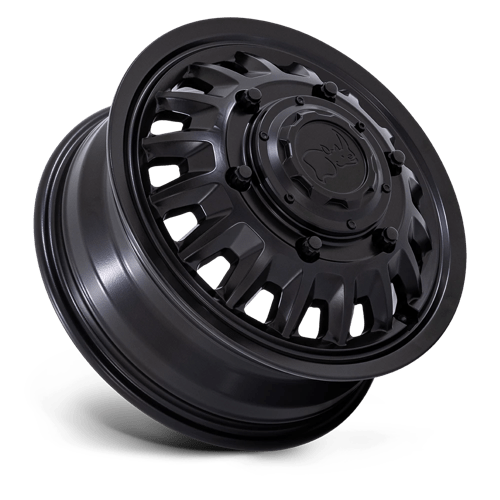 16X6 Black Rhino Hard Alloys BR019 ALISO DUALLY MATTE BLACK 6X205