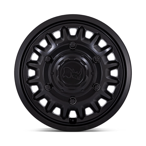 16X6 Black Rhino Hard Alloys BR019 ALISO DUALLY MATTE BLACK 6X205