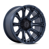 18X9 Black Rhino Hard Alloys BR020 DIAMONDBACK RIMS - METALLIC BLUE 6X114.3