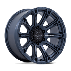 18X9 Black Rhino Hard Alloys BR020 DIAMONDBACK RIMS - METALLIC BLUE 6X114.3