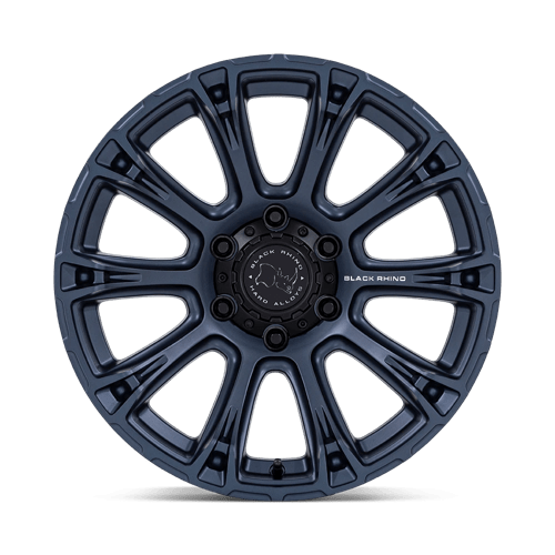 17X9 Black Rhino Hard Alloys BR020 DIAMONDBACK RIMS - METALLIC BLUE 6X114.3