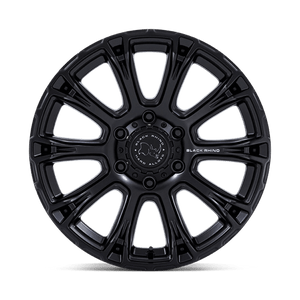 17X8.5 Black Rhino Hard Alloys BR020 DIAMONDBACK RIMS -  MATTE BLACK 6X114.3