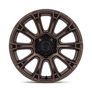 18X9 Black Rhino Hard Alloys BR020 DIAMONDBACK RIMS - BURNT BRONZE 6X114.3