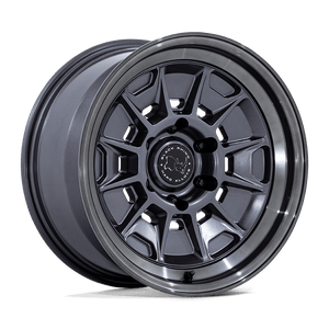18X9 Black Rhino Hard Alloys BR021 MONDO MATTE GUNMETAL W/ G-GRAY LIP 6X139.7