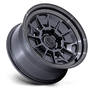 17X9 Black Rhino Hard Alloys BR021 MONDO MATTE GUNMETAL W/ G-GRAY LIP 6X139.7