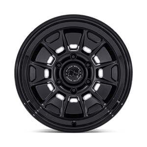 18X9 Black Rhino Hard Alloys BR021 MONDO MATTE BLACK W/ GLOSS BLACK LIP 6X139.7
