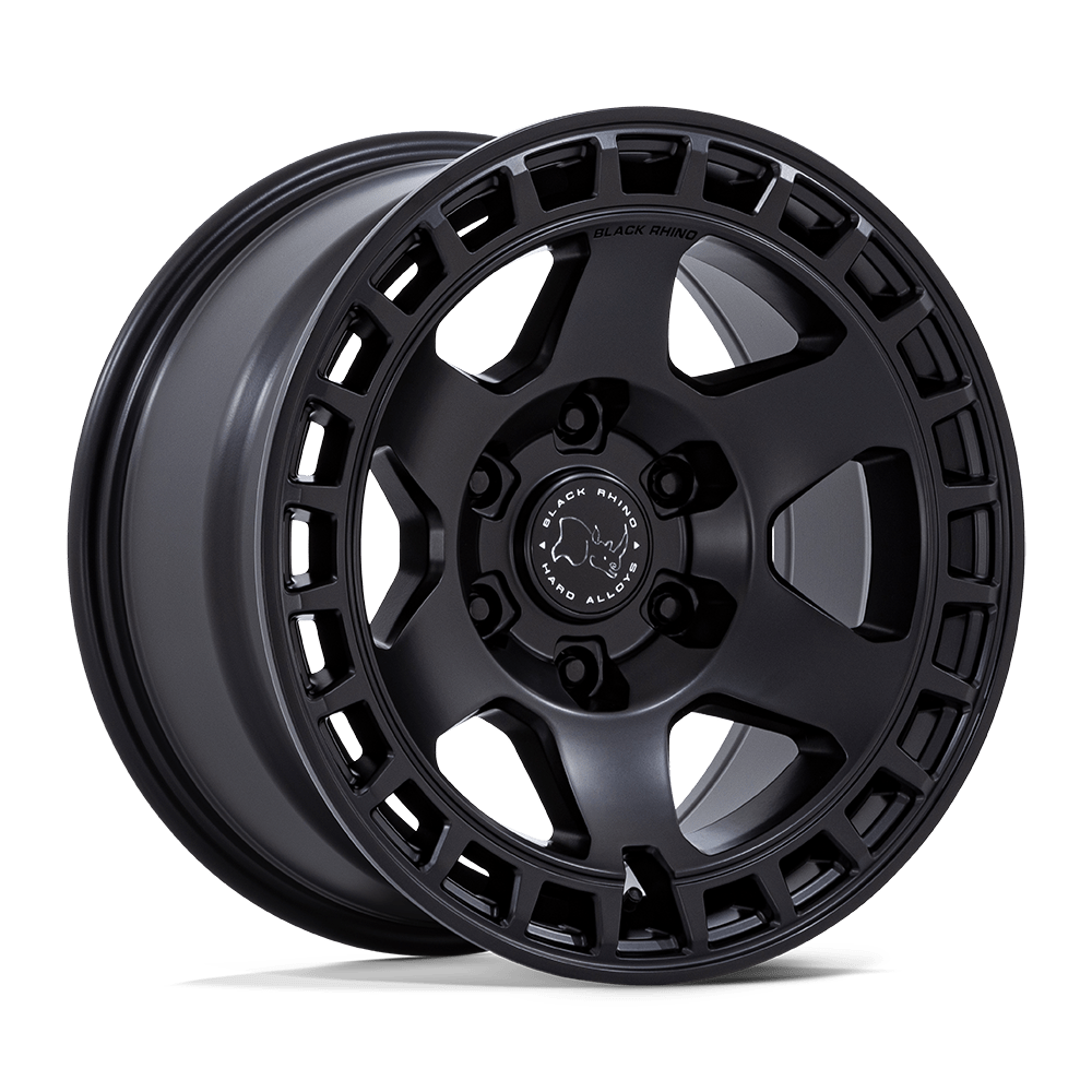 18X8 Black Rhino Hard Alloys BR022 BAHARI MATTE BLACK 6X120