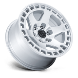 17X9 Black Rhino Hard Alloys BR022 BAHARI GLOSS SILVER W/ MACHINED FACE 5X127