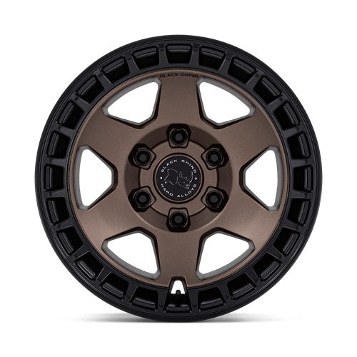 17X8.5 Black Rhino Hard Alloys BR022 BAHARI BURNT BRONZE W/ MATTE BLK-LP 5X127