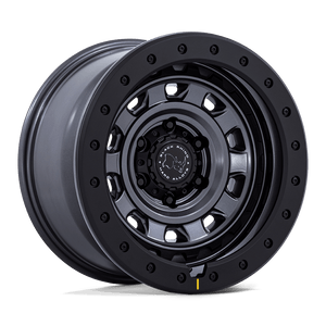 17X9 Black Rhino Hard Alloys BR023 XPLORER MATTE GUNMETAL W/ MATTE BLK-LP 6X139.7
