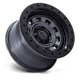 17X9 Black Rhino Hard Alloys BR023 XPLORER MATTE GUNMETAL W/ MATTE BLK-LP 5X127