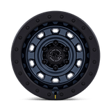17X9 Black Rhino Hard Alloys BR023 XPLORER METALLIC BLUE W/ MATTE BLACK L 6X135