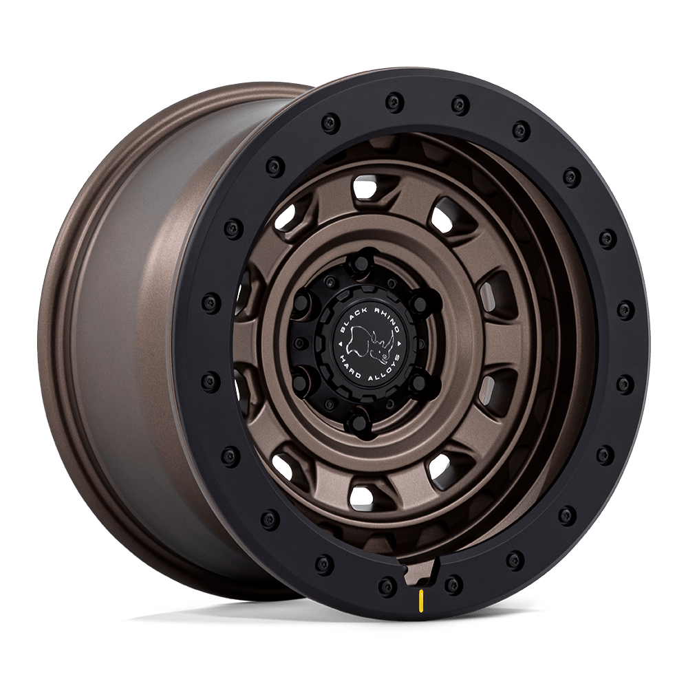 17X9 Black Rhino Hard Alloys BR023 XPLORER BURNT BRONZE W/ MATTE BLK-LP 6X139.7