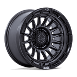 17X9 Black Rhino Hard Alloys BR025 RIVAL MATTE GUNMETAL W/ MATTE BLK-LP 6X135