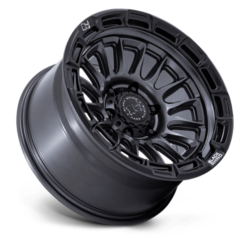 17X8.5 Black Rhino Hard Alloys BR025 RIVAL MATTE GUNMETAL W/ MATTE BLK-LP 5X127