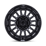 17X9 Black Rhino Hard Alloys BR025 RIVAL MATTE GUNMETAL W/ MATTE BLK-LP 6X135